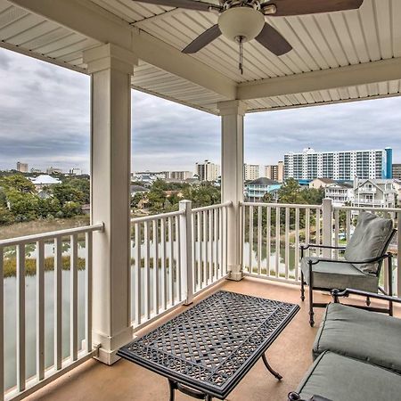 North Myrtle Beach Condo With Views Walk To Beach! Kültér fotó