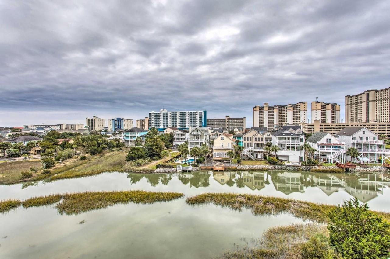 North Myrtle Beach Condo With Views Walk To Beach! Kültér fotó