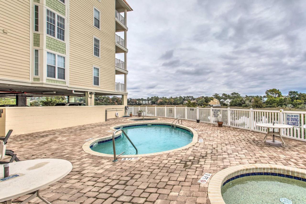 North Myrtle Beach Condo With Views Walk To Beach! Kültér fotó